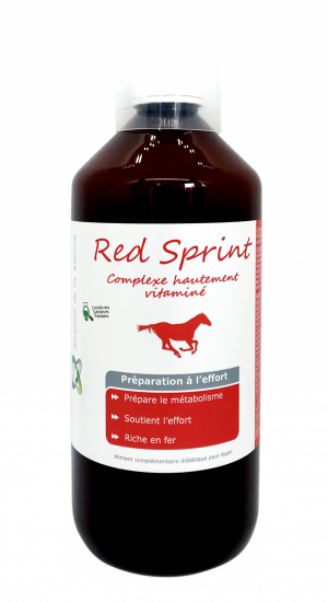 Complément alimentaire Red Sprint Vitamines et Fer Cheval Alliance Equine